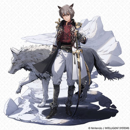 boots bottomwear clothed clothed_humanoid clothed_male clothing coat duo feral fingerless_gloves footwear gloves grey_hair hair handwear humanoid_focus male male_focus melee_weapon pants shirt shoes simple_background smile solo_focus standing sword text topwear weapon white_background unknown_artist fire_emblem fire_emblem_shadows nintendo joachim_(fire_emblem) animal_humanoid canid canid_humanoid canine canine_humanoid canis humanoid mammal mammal_humanoid wolf wolf_humanoid 1:1 absurd_res english_text hi_res official_art