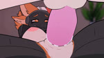 4_ears anthro anthro_on_anthro anthro_penetrated anthro_penetrating anthro_penetrating_anthro anthro_penetrating_female areola balls balls_deep blush bodily_fluids bouncing_balls bouncing_breasts breasts cum cum_in_pussy cum_inside duo eyebrows eyelashes female female_penetrated fingers fluffy fur genital_fluids genitals hair happy head_tuft impregnation_risk looking_pleasured looking_up lying machine male male/female male_penetrating male_penetrating_anthro male_penetrating_female multi_ear narrowed_eyes neck_tuft nipples on_back penetration penile penile_penetration penis penis_in_pussy pink_penis protogen_armor protogen_visor pussy sex smile smiling_at_another spread_legs spreading submissive submissive_female thrusting tuft tufted_ears vaginal vaginal_penetration sketchy_protogen xnayako coffee_(sketchy_protogen) bovid caprine felid feline mammal protogen robot sheep 2d_animation animated hi_res no_sound webm