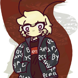 anthro blush female solo shokiashoe goku_drip arthropod insect lepidopteran moth 1:1 absurd_res hi_res