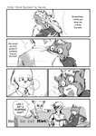 2020 4koma 5_fingers against_furniture against_sofa against_surface angry aniapt_(manga) anthro back_muscles biceps black_nose blush canid canine canis character_name cheek_tuft chest_tuft chien closed_smile clothed clothing comic cross-popping_vein cute_fangs death_stare dialogue digital_media_(artwork) dipstick_ears dipstick_tail domestic_dog dress_shirt ear_markings embrace english_text exclamation_point extended_arms facial_tuft femboy fingers fluffy fluffy_tail forced_smile fox fur furniture glare gloves_(marking) greyscale group hair happy hoodie hug inner_ear_fluff inside kemono leaning leaning_forward leaning_on_furniture leaning_on_sofa male mammal markings mephitid messy_hair monochrome mouth_closed multicolored_body multicolored_ears multicolored_fur multicolored_tail muscular muscular_anthro muscular_male on_sofa open_mouth open_smile puffy_speech_bubble reaching riri_(tapirclip) romantic romantic_ambiance screentone shirt simple_background sitting skunk smile sofa speech_bubble standing star_font surprise tail tail_markings tapirclip text thick_tail topwear trio tuft two_tone_body two_tone_fur vein
