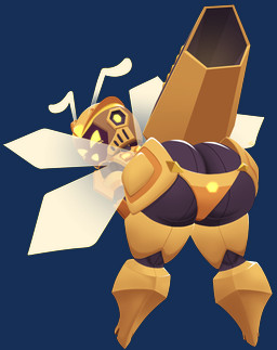 antennae_(anatomy) armor big_butt bikini_armor butt dark_body electronics engine feet female gem glowing headgear helmet huge_thighs machine metal_clothing metallic_body presenting presenting_hindquarters screen screen_face shortstack shortstack_female small_feet solo thick_thighs unconvincing_armor wings yellow_eyes fuzzycogs beeat_(fuzzycogs) arthropod hymenopteran insect robot absurd_res alpha_channel hi_res