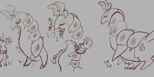 anthro death digestion fatal feral feral_pred larger_feral larger_pred oral size_difference vore crunchy_kitkat nintendo pokemon generation_5_pokemon lagomorph leporid mammal pokemon_(species) rabbit scolipede absurd_res hi_res