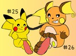 2022 3_toes ambiguous_gender disembodied_penis duo_focus english_text erection evolutionary_family feet feral foot_fetish foot_play footjob generation_1_pokemon genitals group hashtag hi_res id_number male nintendo number paws penis pikachu pokemon pokemon_(species) raichu secretsableye sex simple_background smile soles tail tapering_penis text toes