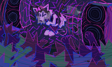 >_< ambiguous_gender anthro boombox crowd detailed_background electronics eyes_closed female grey_hair group hair holding_microphone holding_object microphone open_mouth open_smile singing smile demensa canid canine canis domestic_dog herding_dog hungarian_mudi mammal pastoral_dog sheepdog hi_res