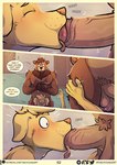 anthro apollo_(dirtypaws) ball_fondling balls bear big_penis bird_dog black_lips blonde_hair blush bodily_fluids body_hair brown_bear brown_body brown_fur butt butt_grab canid canine canis chest_hair clothing colored colors_(dirtypaws) comic dialogue digital_media_(artwork) domestic_dog duo english_text erection fellatio fondling foreskin fur genital_fluids genitals hair hand_on_butt hi_res huge_penis humanoid_genitalia humanoid_penis hunting_dog labrador licking lips locker_room male male/male mammal muscular muscular_male nude nude_male oral panel_skew penetration penile penis penis_squish precum pubes public public_erection public_nudity public_oral pushing_in retracted_foreskin retracting_foreskin retriever semi_public sex shaking_balls shower speech_bubble squish sweat sweatdrop tan_body tan_fur text theo_young tongue tongue_out underwear undressed url ursine vein veiny_penis wet