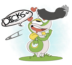 2013 3_fingers <3 ambiguous_gender animal_genitalia animal_penis barefoot black_eyes black_penis blue_background canine_penis classified-crud cock_worship cum cum_on_face cum_on_penis dialogue duo english_text erection feral fur grass grey_fur happy knot larger_male lizard looking_up male nintendo nude open_mouth orgasm penis plant pokémon raised_arm reptile scalie simple_background size_difference smile snivy standing teeth text tongue video_games white_background young

Rating: Explicit
Score: 37
User: WiiFitTrainer
Date: October 18, 2013