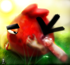 beak bestiality black_tail_feathers bodily_fluids duo feathers feral genital_fluids genitals grass human_on_feral interspecies leaking_precum light light_body light_skin male male/male male_penetrated male_penetrating male_penetrating_male penetration penis plant precum red_body red_feathers sex sun sunlight tongue tongue_out vein veiny_penis what where_is_your_god_now why yellow_beak fallenfeathers angry_birds rovio_entertainment sega red_(angry_birds) avian bird cardinal_(bird) human mammal northern_cardinal oscine passerine 2011