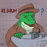 anthro bathroom clothing fedora green_body hat headgear headwear male open_mouth patreon_logo question_mark sink solo text tile tile_wall wall_(structure) yellow_eyes philfox patreon cregon alligator alligatorid crocodile crocodilian reptile scalie 1:1 english_text hi_res sketch