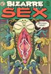 bodily_fluids drooling female genital_fluids genitals inside pussy saliva solo tentacles text vaginal_fluids william_stout alien monster pussy_creature comic cover english_text