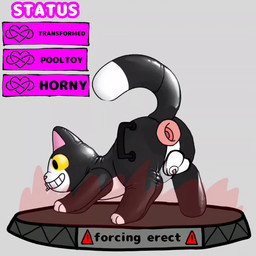 after_transformation animal_genitalia animal_penis anus aroused backsack bad_end balloon balls butt contraption_concept edging erection feral forced forced_edging forced_erection forced_orgasm frozen_expression genitals humiliation implied_transformation inanimate_transformation infinity_symbol inflatable inflatable_toy inflation latex lock locked male male/male orgasm penis permanent permanent_erection permanent_smile pool_toy sex_doll sex_doll_transformation sex_toy solo struggling stuck symbol torture transfix_panel transformation trapped worried rubbermaw animate_inanimate domestic_cat felid feline felis living_inflatable living_latex living_pool_toy living_sexdoll living_toy mammal tuxedo_cat 1:1 animated hi_res long_playtime no_sound video