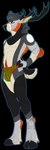 anthro antlers bulge clothing hands_on_hips hooves horn looking_at_viewer male pose simple_background solo standing transparent_background underwear twilightsaint deer mammal absurd_res alpha_channel hi_res