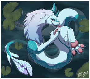 border claws fangs female feral finger_claws fur genitals green_body green_fur long_neck long_tail long_torso masturbation purple_eyes snout solo spread_vulva spreading tail teeth toe_claws vulva white_border fr0stbit3 disney mythology raya_and_the_last_dragon sisu_(ratld) dragon eastern_dragon mythological_creature mythological_scalie scalie hi_res shaded signature