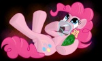 female feral fur laughing_gas pink_body pink_fur simple_background solo tail transparent_background nuclearsuplexattack friendship_is_magic hasbro my_little_pony pinkie_pie_(mlp) earth_pony equid equine horse mammal pony 5:3 alpha_channel