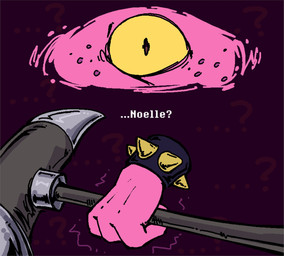 anthro biped black_background clothed clothing dialogue ellipsis female hair hammer holding_hammer holding_melee_weapon holding_object holding_tool holding_weapon melee_weapon pink_body pink_scales purple_eyes purple_hair question_mark scales scared shaking simple_background snowgrave solo text tools trembling weapon yellow_sclera qwizibo deltarune undertale_(series) susie_(deltarune) scalie 2025 digital_drawing_(artwork) digital_media_(artwork) english_text hi_res