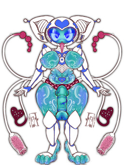 anal_beads animal_genitalia animal_penis anthro balls bdsm bedroom_eyes big_ears bondage bound breast_expansion breasts chastity_device clothing cuff_(restraint) doll dominant equine_genitalia equine_penis expansion freckles gear genitals gynomorph handcuffs heart_eyes heart_symbol intersex lock_bulge lock_symbol looking_at_viewer machine metal_cuffs narrowed_eyes nipples paddle panties paws penetrable_sex_toy penis restraints screen screen_face seductive self-bondage sex_doll sex_toy slightly_chubby tentacles thick_thighs tongue underwear vein veiny_penis wide_hips womb_tattoo inkdoll animate_inanimate goo_creature hybrid living_doll robot robot_anthro
