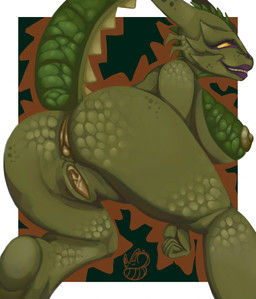 anthro anus anus_focus big_breasts big_butt bodily_fluids breasts butt butt_focus close-up female genital_close-up genital_focus genitals green_body grin heel_pad horn lips markings mole_(marking) nipples pawpads rear_view scales scaly_breasts scaly_tail simple_background smile solo sweat sweaty_anus sweaty_genitalia tail teeth_showing thick_thighs vulva vulva_close-up vulva_focus yellow_anus yellow_eyes yellow_vulva the_snow_irbis epic_games fortnite mythology synthesis_(fortnite) dragon mythological_creature mythological_scalie scalie hi_res