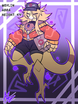 clothing fluffy hair hat headgear headwear jacket jacket_vest male topwear vest alicard nintendo pokemon abra generation_1_pokemon pokemon_(species) absurd_res hi_res