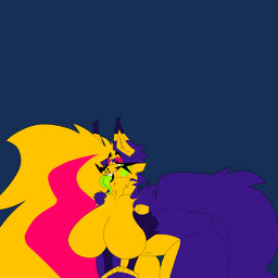 anthro bedroom_eyes big_breasts big_tail breasts female hair huge_breasts long_hair long_tongue narrowed_eyes seductive sharp_teeth solo tail teeth thick_thighs tongue wide_hips passiona_roo canid canine canis dingo kangaroo macropod mammal marsupial 1:1 animated hi_res