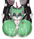 after_sex ahegao anthro anus areola big_butt black_boots black_clothing black_footwear black_nose bodily_fluids boots boots_only breasts butt clothing cum cum_in_ass cum_in_pussy cum_inside cum_on_face eyelashes female footwear footwear_only fur genital_fluids genitals gloves green_body green_fur handwear heart_symbol knee_boots knee_highs leaking_cum legs_up legwear looking_at_viewer looking_pleasured lying mostly_nude nipples nude on_back open_mouth pink_areola pink_nipples purple_eyes pussy shoes simple_background small_breasts solo thick_thighs white_background white_body white_clothing white_fur white_gloves white_handwear wide_hips guillion archie_comics sega sonic_the_hedgehog_(archie) sonic_the_hedgehog_(comics) sonic_the_hedgehog_(series) clove_the_pronghorn mammal pronghorn