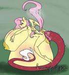 anthro belly big_belly big_breasts breasts duo female huge_belly huge_breasts hyper hyper_belly hyper_breasts nipples penetration size_difference smaller_pred stretch_marks unbirthing vaginal vaginal_penetration vore wings raccoonpocalypse friendship_is_magic hasbro my_little_pony mythology discord_(mlp) fluttershy_(mlp) equid equine mammal mythological_creature mythological_equine pegasus hi_res