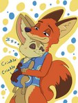 ageplay anthro baby_carrier blush clean_diaper clothed clothing crinkling cuddling diaper duo grope groping_crotch infantilism male male/male roleplay size_difference size_play sleeping smile wearing_diaper young alonelyopossum disney zootopia finnick_(zootopia) nick_wilde canid canine fennec_fox fox mammal red_fox true_fox 3:4 hi_res adult_(lore)