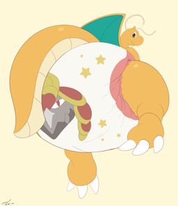 clean_diaper diaper diaper_transformation duo feral flying looking_back low-angle_view male print_diaper rear_view smile smiling_at_viewer transformation worm's-eye_view steelshark nintendo pokemon animate_inanimate diaper_creature dragonite generation_1_pokemon generation_7_pokemon kommo-o pokemon_(species) absurd_res hi_res