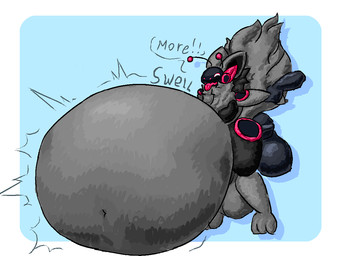 antennae_(anatomy) anthro balls belly big_balls big_belly big_penis big_tail bodily_fluids cum cum_inflation cum_inside from_behind_position fur genital_fluids genitals grey_body grey_fur huge_balls huge_belly huge_penis hyper hyper_belly inflation machine male male_penetrated nude offscreen_character penetration penis red_eyes sex simple_background solo tail tongue tongue_out anatoly_genghis_khan g-khan protogen 2026 4:3 colored digital_drawing_(artwork) digital_media_(artwork) paint.net_(artwork) shaded