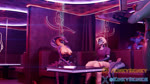 alcohol anal anal_penetration anthro anthro_penetrated bedroom beverage big_breasts blonde_hair blue_body blue_scales bodily_fluids bottomwear breasts clothing container cum cum_in_ass cum_inside cup drinking_glass ejaculation eyelashes female first_person_view fishnet_clothing footwear genital_fluids genitals glass glass_container glass_cup group hair high_heels inside latex latex_clothing latex_legwear latex_stockings legwear machine male male/female moan multicolored_body multicolored_scales multiple_angles neon_lights nightclub nude pants pasties penetration pole purple_body scales screen screen_face sex shirt shoes snake_hood stockings strip_club stripper_pole t-shirt tail thick_tail thick_thighs topwear vulva waiter wine wine_bottle wine_glass kinkyskinky da.nilkaz_(modeler) aeres_(kinkyskinky) cain_(coast) cleo_(coast) lorna_(maxner12) eel fish humanoid hybrid marine reptile robot robot_humanoid scalie snake 16:9 2025 3d_(artwork) 3d_animation animated digital_media_(artwork) hi_res long_playtime sound voice_acted webm widescreen