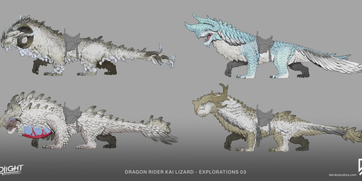 2_horns 4_toes ambiguous_feral ambiguous_gender black_claws black_horn blue_body blue_eyes blue_horn blue_scales blue_sclera blue_skin blue_spikes brown_body brown_claws brown_scales brown_spikes brown_teeth bulging_neck claws closed_frown company_logo company_name curled_horn curved_horn empty_eyes facial_horn feathers feet feral frown fur gradient_background grey_background grey_body grey_claws grey_horn grey_scales grey_spikes grey_tail_feathers group horn leg_spikes light long_tail looking_at_viewer mouth_closed multicolored_body multicolored_horn multicolored_tail neck_spikes no_eyebrows nose_horn nude_ambiguous number open_mouth purple_gums purple_tongue quadruped red_sclera saddle scales sharp_teeth side_view simple_background spiked_tail spikes spikes_(anatomy) standing tail teeth text toes tongue white_body white_feathers white_fur white_scales white_tail_feathers mirel_shalari zhanibek_kurmanbay highguard_(game) mythology dragon furred_dragon furred_scalie mythological_creature mythological_scalie scalie wingless_dragon 2026 absurd_res artist_collaboration colored concept_art digital_drawing_(artwork) digital_media_(artwork) english_description english_text hi_res lighting official_art shaded url