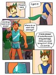 3:4 anthro anthrofied backwards_baseball_cap backwards_hat baseball_cap bicycle bottomwear bulge butt butt_shot charizard clothed clothing comic crop_top delivery_(commerce) detailed_bulge dialogue duo dylan_(fuze) eeveelution english_text food_delivery fuze generation_1_pokemon generation_4_pokemon genital_outline hair_through_hat hat headgear headwear hi_res hotpants innuendo leafeon male male/male midriff nintendo pants penis_outline pizza_delivery pokemon pokemon_(species) pokemorph porn_dialogue sagging_pants shirt shorts skimpy tail tank_top text topwear torn_clothing torn_shirt torn_topwear underwear vehicle
