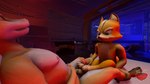 3_toes anthro duo feet foot_fetish foot_focus foot_play footjob genitals humanoid_genitalia humanoid_penis male male/male penile penis sex toes toony foxmccloud287 nintendo star_fox fox_mccloud canid canine fox mammal 16:9 3d_(artwork) digital_media_(artwork) hi_res widescreen