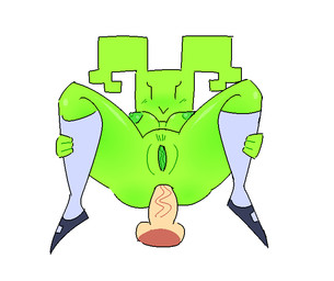 :> anal anal_penetration areola balls big_breasts black_clothing black_eyes black_footwear black_shoes blush blush_lines breasts butt clitoris clothing disembodied_penis duo erection eyelashes female female_focus female_humanoid female_penetrated first_person_view footwear genitals glistening glistening_areola glistening_legs glistening_nipples glistening_thighs green_areola green_blush green_body green_breasts green_butt green_clitoris green_hair green_nipples green_pubes green_skin green_vulva hair humanoid_genitalia humanoid_penetrated humanoid_penis humanoid_vulva knee_highs knee_socks legwear looking_at_viewer male male/female male_penetrating male_penetrating_female male_pov mostly_nude_female mostly_nude_humanoid nipples not_furry penetrating_pov penetration penile penile_penetration penis penis_in_ass pigtails pubes sex simple_background socks solo_focus tan_balls tan_penis thick_thighs vein veiny_penis vertical_bar_eyes vulva white_background white_clothing white_footwear white_knee_socks white_socks rockett mario_bros nintendo paper_mario mimi_(paper_mario) humanoid 2017 digital_media_(artwork)
