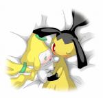 ambiguous_gender bed beibei blush female feral fingering jirachi mawile nintendo one_eye_closed pokémon pussy pussy_juice red_eyes video_games wet wink
Rating: Explicit
Score: 0
User: Luminocity
Date: April 13, 2014