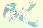2009 android aqua_hair blue_eyes clothing female jenny_wakeman machine mechanical midriff my_life_as_a_teenage_robot nozo_(artist) one_eye_closed panties panty_shot robot robot_joints smile solo underwear wink
Rating: Questionable
Score: 8
User: anthroking
Date: June 29, 2013