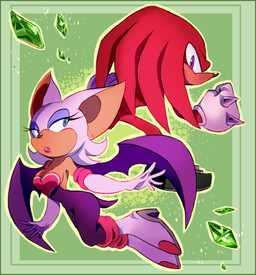 anthro bat_wings boots breasts clothing duo eyeshadow female footwear gem gloves handwear high_heeled_boots high_heels lipstick makeup male membrane_(anatomy) membranous_wings shoes wings shira-hedgie sega sonic_the_hedgehog_(series) knuckles_the_echidna rouge_the_bat bat echidna mammal monotreme 2015