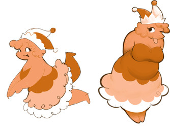 breasts clothing dress eyelashes female food fool's_hat hair hands_behind_back hat headgear headwear not_furry one_eye_closed open_mouth orange_body orange_clothing orange_hair pointy_nose pseudo_clothing simple_background solo tongue tongue_out white_background wink cathodegaytube deltarune undertale_(series) rosalia_(bearnaise) food_creature food_humanoid humanoid mizzle_(deltarune) 2025 colored_sketch hi_res shaded sketch trans_(lore) trans_woman_(lore)