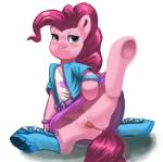2014 blue_eyes blush clothing equine female feral friendship_is_magic fur hair half-closed_eyes hooves horse mammal my_little_pony one_leg_up pink_fur pink_hair pinkie_pie_(mlp) plain_background pony presenting pussy sketchysky solo spread_legs spreading white_background
Rating: Explicit
Score: 4
User: lemongrab
Date: March 08, 2014
