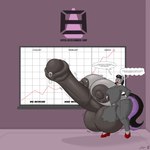 anthro big_breasts big_penis breast_expansion breasts expansion genital_expansion genitals gynomorph horn huge_breasts huge_penis hyper hyper_breasts hyper_genitalia hyper_penis intersex milk penis penis_expansion solo badgerben cdrspark hasbro my_little_pony mythology magna-save equid equine horse mammal mythological_creature mythological_equine pony unicorn absurd_res hi_res