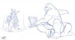 balls biceps big_penis cetacean cock_tongue computer darwen digimon erection eyewear flaccid fur gabumon glasses horn humanoid_penis laptop male marine monochrome multi_cock muscles nude orca penis plain_background smile uncut whale white_background wolfblade
Rating: Explicit
Score: 0
User: pikol
Date: March 12, 2014