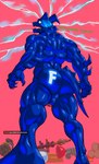 anthro blue_body blue_skin butt clothing drone dronification hypnosis latex latex_clothing latex_skinsuit low-angle_view male mind_control muscular muscular_male null null_bulge null_symbol nullification perspective rear_view reprogramming rubber_clothing skinsuit solo tail text tight_clothing tiburalgo epic_games fortnite mythology hybrid_(fortnite) dragon lizard mythological_creature mythological_scalie reptile scalie absurd_res english_text hi_res