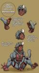 feet genitals how-to humanoid_genitalia humanoid_penis infographic male masturbation penile penile_masturbation penis prehensile_feet solo text toes delicatessen zaff_(character) haplorhine mammal monkey primate english_text hi_res