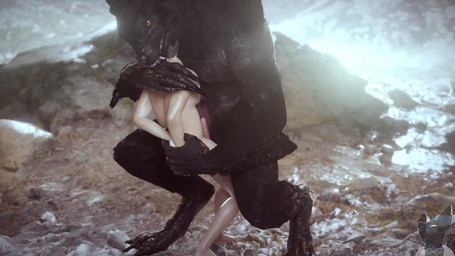 anthro big_penis black_body black_fur black_hair claws detailed_background dominant dominant_anthro dominant_male duo erection frottage fur genitals hair hand_grab hand_on_back human_on_anthro humanoid_genitalia humanoid_penis interspecies larger_anthro larger_dom larger_male light_body light_skin male male/male male_on_anthro male_on_human nude outside penile penis penis_size_difference penises_touching sex size_difference smaller_human smaller_male standing submissive submissive_human submissive_male yellow_eyes twitchyanimation microsoft mythology skyrim_werewolf canid canine human mammal mythological_canine mythological_creature werecanid werecanine werecreature werewolf 16:9 2021 3d_(artwork) 3d_animation animated digital_media_(artwork) hi_res loop no_sound short_playtime video watermark widescreen