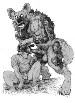 animal_genitalia animal_penis anthro balls bodily_fluids bottomwear canine_genitalia canine_penis clothed clothing drooling duo erection flaccid foreskin genitals humanoid_genitalia humanoid_penis knot looking_at_viewer male male/male male_penetrating muscular muscular_anthro muscular_male nude oral oral_penetration penetration penile penis saliva simple_background tail topwear momamo tterra african_wild_dog canid canine human mammal 2025 hi_res monochrome traditional_media_(artwork)