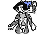 anthro blue_hair brainwashing breasts bulge butt clothing duo gender_transformation genitals hair male mind_control tail takeover transformation moxxiecd animate_inanimate felid human humanoid living_clothing mammal pantherine snow_leopard 4:3 animated no_sound short_playtime webm