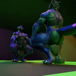 anthro balls big_balls big_penis black_penis blue_body bouncing_balls bouncing_pecs bouncing_penis digitigrade erection genitals male muscular muscular_anthro muscular_male paws penis simple_background smile solo squats tail dergdrister mythology drister_(dergdrister) dragon mythological_creature mythological_scalie scalie 1:1 3d_(artwork) 3d_animation animated digital_media_(artwork) no_sound short_playtime webm