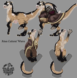 black_body black_fur black_mane brown_body brown_claws brown_fur brown_horn claws clothed clothed_feral clothing female female_feral feral fur horn mane pink_teats solo teats white_body white_fur avian-king mythology dragon felkin furred_dragon furred_scalie mythological_creature mythological_scalie scalie absurd_res hi_res