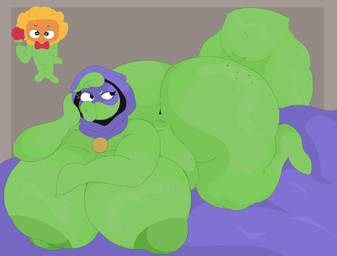 anthro areola big_breasts big_butt breasts butt cartoon_freckles duo eyelashes female flower freckled_butt freckled_face freckled_shoulders freckles huge_breasts huge_butt long_eyelashes male male/female nipples plant siphon_(anatomy) emobunny electronic_arts plants_vs._zombies plants_vs._zombies_heroes popcap_games green_shadow elemental_creature flora_fauna flower_creature peashooter_(pvz) sunflower_(pvz) 2026 absurd_res hi_res