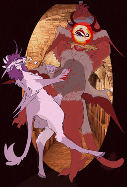 amused andromorph anthro anus arms_tied autopsy_scar balls belly big_balls big_claws big_penis blood blood_splatter bodily_fluids bone bound breasts breath candy claws cum cum_inside curly_hair dessert digitigrade duo erect_nipples exposed_bone fangs feathers feet female floating_head fluffy food genital_fluids genitals gore gum gynomorph hair hands_behind_head head_wings horn intersex knife knife_play leaking_cum long_tail male male/female medium_breasts membrane_(anatomy) muscular nipples open_mouth paws penis raised_leg scar self-harm self-harm_scars sharp_teeth showing_teeth size_difference spiral_nipples spread_legs spread_vulva spreading stitch_(sewing) t4t tail talons tears teeth thick_thighs toes unusual_wing_placement vulva wings allycatboom mythology angel dragon hybrid mythological_creature mythological_scalie scalie absurd_res digital_drawing_(artwork) digital_media_(artwork) hi_res trans_(lore)