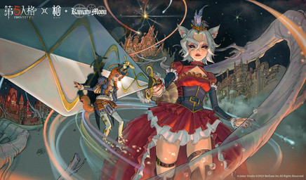 alternative_fashion belt black_belt black_eyes blue_clothing blue_topwear bottomwear buckle building button_(fastener) button_eyes cleavage_cutout clothed clothed_humanoid clothing colored_nails cutout dress duo empty_eyes female female_humanoid flower frilly frilly_clothing frilly_dress fully_clothed fully_clothed_humanoid hat headgear headwear holding_melee_weapon holding_object holding_sword holding_weapon lipstick logo makeup melee_weapon nails pants pattern_bottomwear pattern_clothing pattern_pants pink_clothing pink_dress plant propeller_hat red_lipstick rose_(flower) smile steampunk striped_bottomwear striped_clothing striped_pants stripes sword tail topwear weapon white_rose worried unknown_artist identity_v anne_lester bloody_queen animal_humanoid cat_humanoid felid felid_humanoid feline feline_humanoid flying_squirrel_humanoid humanoid mammal mammal_humanoid rodent rodent_humanoid sciurid sciurid_humanoid absurd_res hi_res official_art