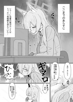 5_fingers blush clothing eyes_closed female female_humanoid fingers inside sitting solo text tsurugi_muda animal_humanoid canid canid_humanoid canine canine_humanoid fox_humanoid humanoid mammal mammal_humanoid 2024 comic japanese_text monochrome translation_request